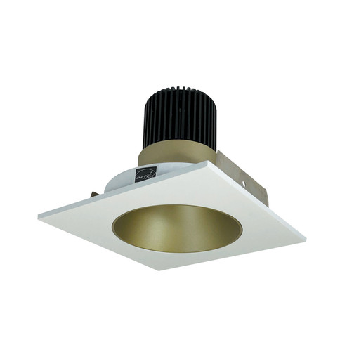 Rec Iolite Non-Adjustable Trim in Champagne Haze Reflector / Matte Powder White Flange (167|NIO-4SNDC50XCHMPW)