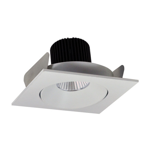 Rec Iolite 4'' Square Cone Regress Adj in White Reflector / White Flange (167|NIO-4SC50XWW)