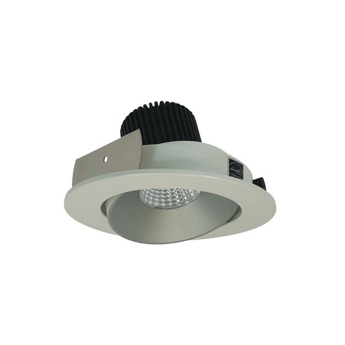 Rec Iolite 4'' Adj. Round Cone Regressed in Haze Reflector / White Flange (167|NIO-4RC35XHW/10)