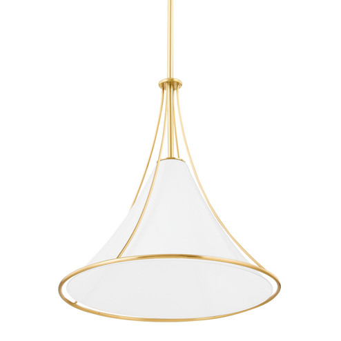 Madelyn One Light Pendant in Aged Brass (428|H645701L-AGB)