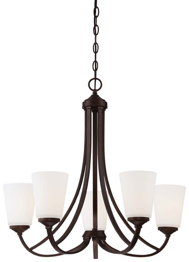 Overland Park Five Light Chandelier in Vintage Bronze (7|4965-284)