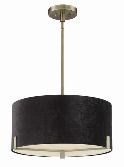 Westboro Boulevard Three Light Pendant in Weathered Antique Brass (7|2153-724)