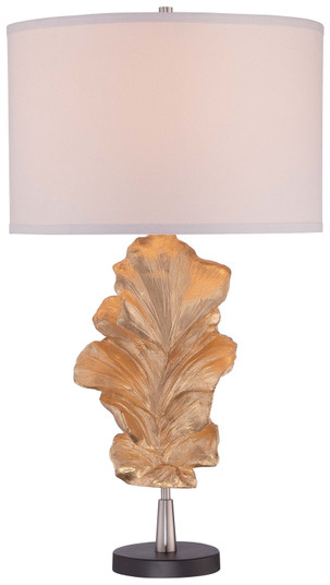 One Light Table Lamp in Gold Leaf (7|12426-0)