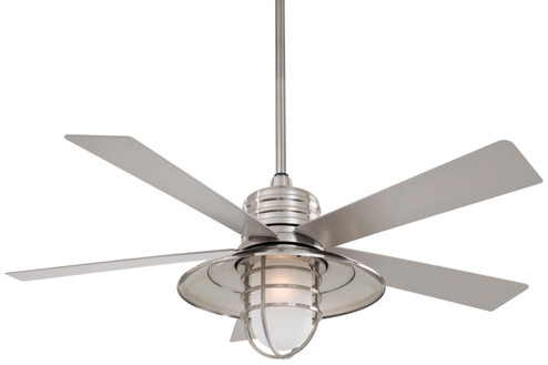 Rainman Led 54'' Ceiling Fan in Brushed Nickel Wet (15|F582L-BNW)