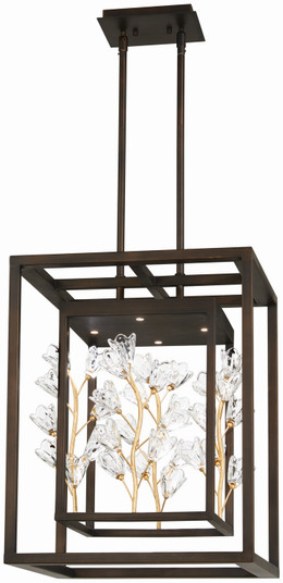 Maison Des Fleurs LED Pendant in Regal Bronze W/ Empire Gold (29|N7963-730-L)