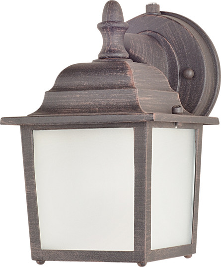 Builder Cast LED E26 LED Outdoor Wall Sconce in Rust Patina (16|66924RP)