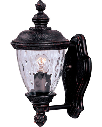 Carriage House VX One Light Outdoor Wall Lantern in Oriental Bronze (16|40495WGOB)