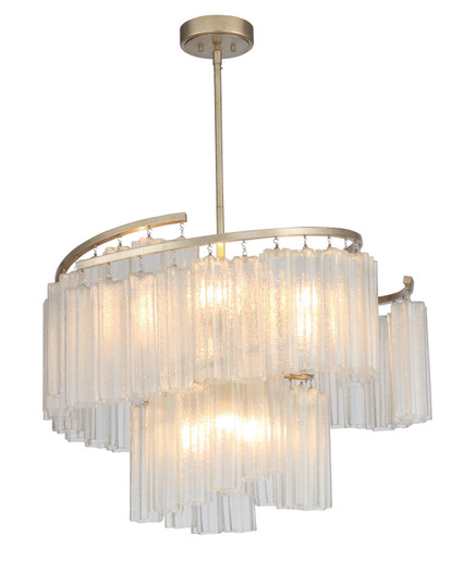 Victoria Nine Light Pendant in Golden Silver (16|39577WFLGS)