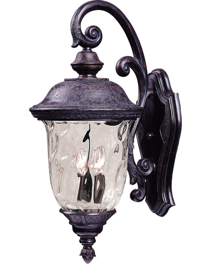 Carriage House DC Two Light Outdoor Wall Lantern in Oriental Bronze (16|3496WGOB)