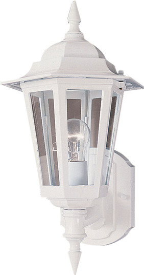 Builder Cast One Light Outdoor Wall Lantern in White (16|3000CLWT)