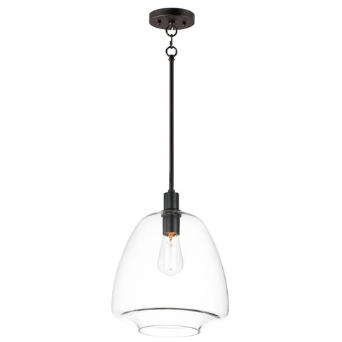 Babylon One Light Pendant in Black (16|11116CLBK)