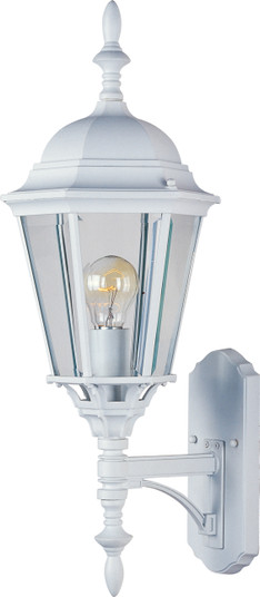 Westlake One Light Outdoor Wall Lantern in White (16|1003WT)