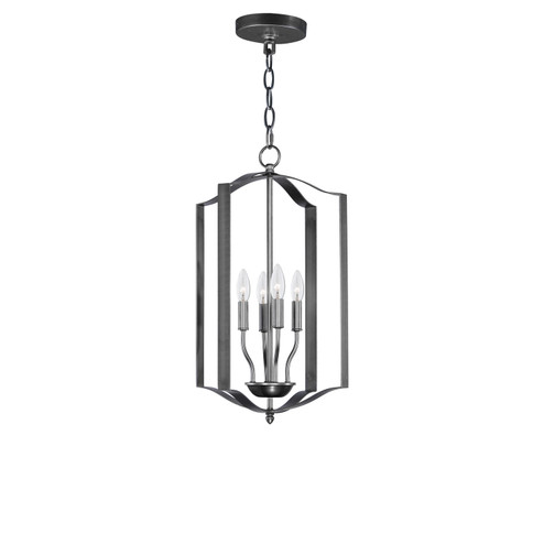 Provident Four Light Chandelier in Black (16|10036BK)