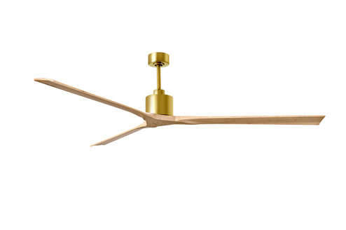 Nan XL 90''Ceiling Fan in Brushed Brass (101|NKXL-BRBR-LM-90)