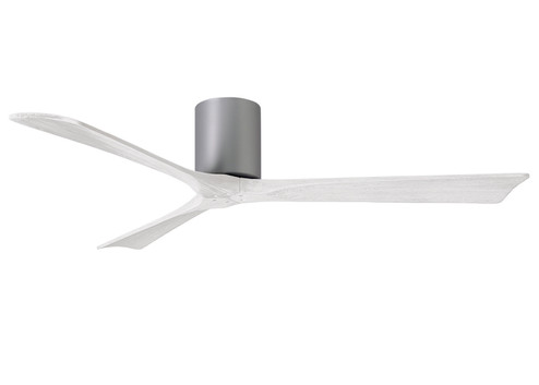 Irene 60''Ceiling Fan in Brushed Nickel (101|IR3H-BN-MWH-60)