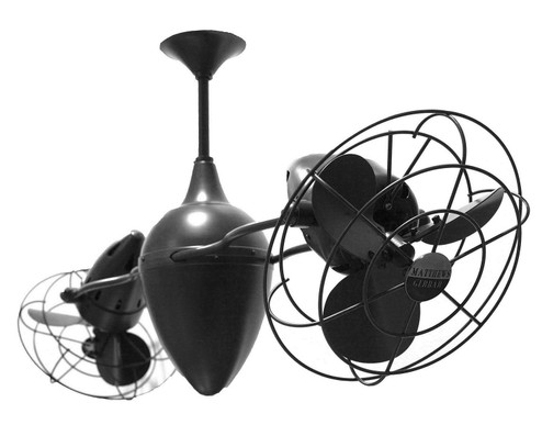 Ar Ruthiane 48''Ceiling Fan in Matte Black (101|AR-BK-MTL)