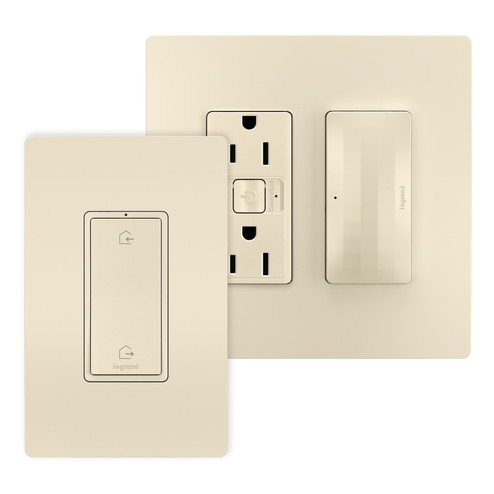 radiant Outlet Kit With H/A Switch in Light Almond (246|WNRH15KITLA)