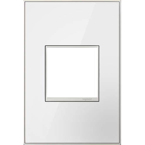 Adorne Gang Wall Plate in Mirror White (246|AWM1G2MW4)