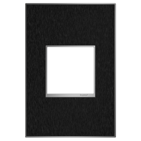 Adorne Gang Wall Plate in Black Stainless (246|AWM1G2BLS4)