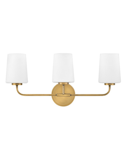Kline LED Vanity in Heritage Brass (531|853453HB)