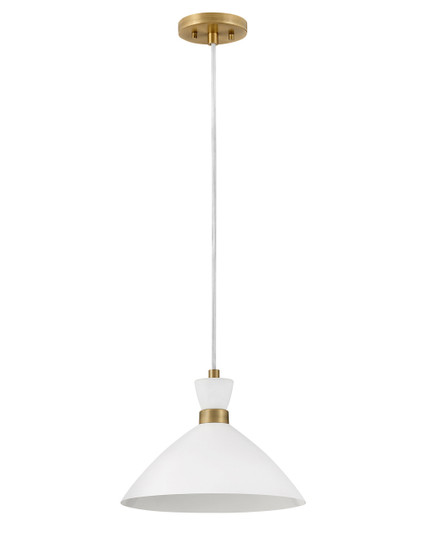 Simon LED Pendant in Matte White (531|83257MW-HB)