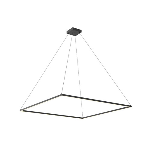 Piazza LED Pendant in Black (347|PD88160-BK)