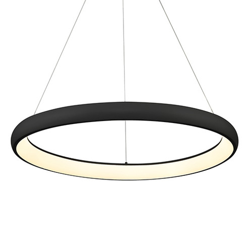 Cortana LED Pendant in Black (347|PD82732-BK)