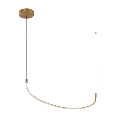 Talis LED Pendant in Brushed Gold (347|LP89036-BG)