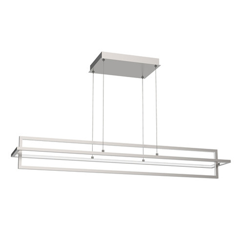 Mondrian LED Island Pendant in Brushed Nickel (347|LP16248-BN)