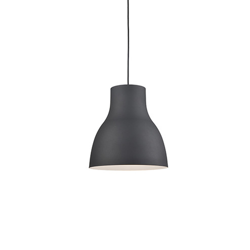 Cradle One Light Pendant in Black (347|494216-BK)