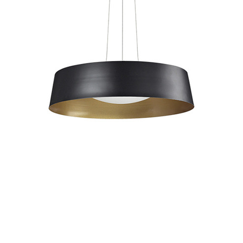 Sampson LED Pendant in Black (347|401207BK-LED)