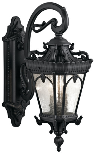 Tournai Two Light Outdoor Wall Mount in Textured Black (12|9357BKT)