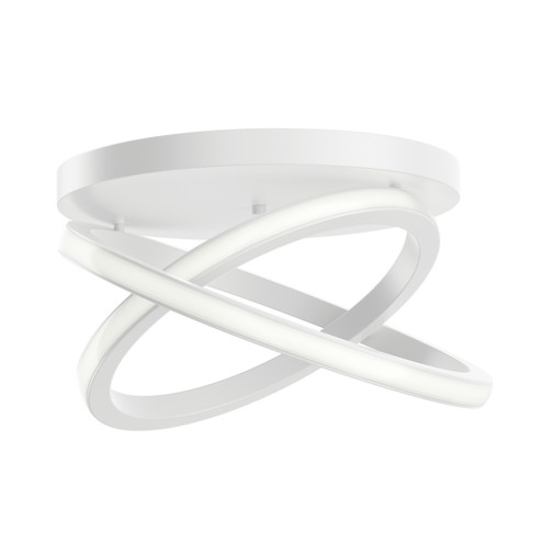 Caputo LED Flush Mount in White (12|84321WH)