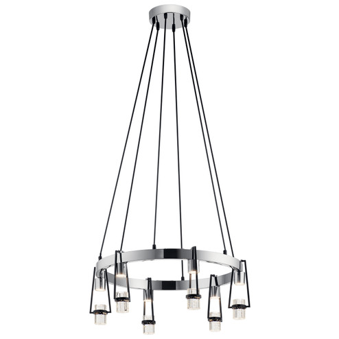 Ayse LED Chandelier in Matte Black (12|84126)