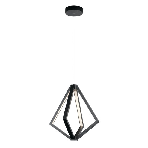 Everest LED Pendant in Matte Black (12|84091)