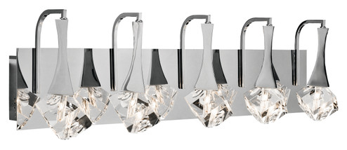 Rockne LED Vanity in Chrome (12|83777)