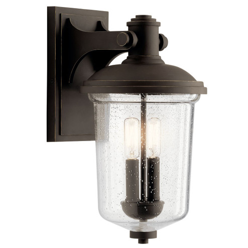 Harmont Two Light Outdoor Wall Mount in Olde Bronze (12|59094OZ)