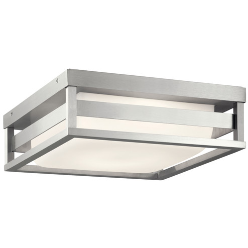 Ryler LED Outdoor Flush Mount in Brushed Aluminum (12|59037BALED)