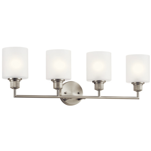 Lynn Haven Four Light Bath in Brushed Nickel (12|55048NI)