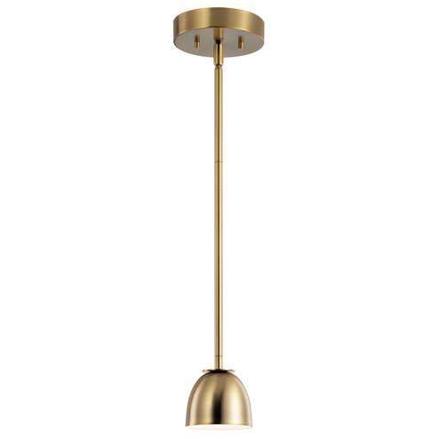 Baland LED Mini Pendant in Brushed Natural Brass (12|52419BNBLED)