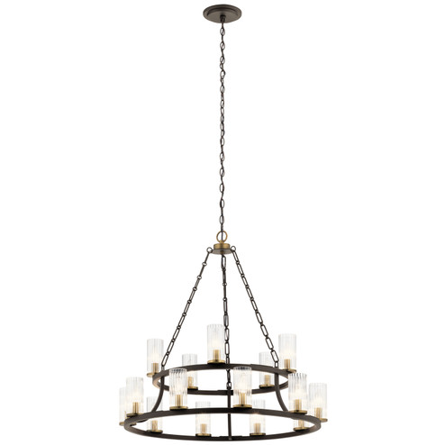 Mathias 15 Light Chandelier in Olde Bronze (12|52109OZ)