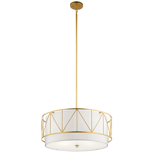 Birkleigh Four Light Pendant in Classic Gold (12|52072CLG)