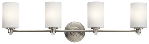 Joelson Four Light Bath in Brushed Nickel (12|45924NI)