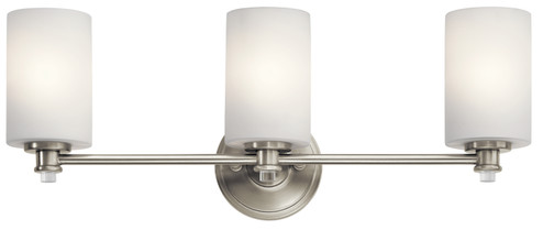 Joelson Three Light Bath in Brushed Nickel (12|45923NI)