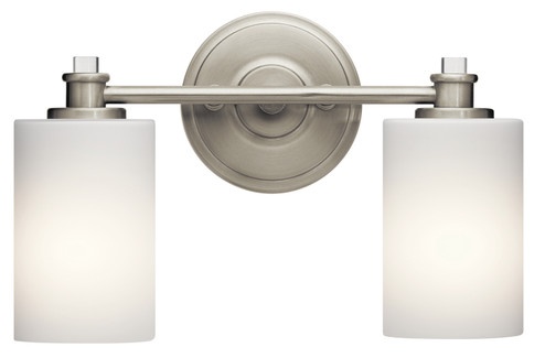 Joelson Two Light Bath in Brushed Nickel (12|45922NI)