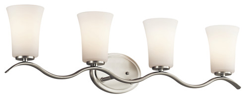 Armida Four Light Bath in Brushed Nickel (12|45377NI)