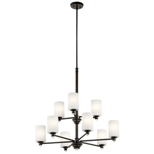 Joelson LED Chandelier in Olde Bronze (12|43924OZL18)