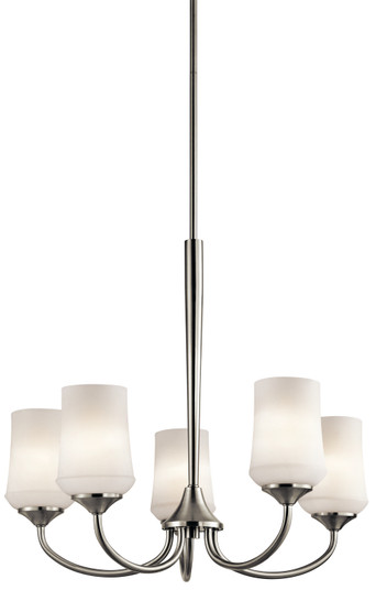 Aubrey Five Light Chandelier in Brushed Nickel (12|43665NI)