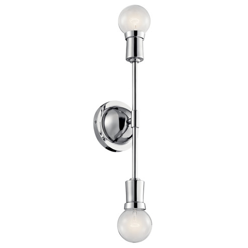 Armstrong Two Light Wall Sconce in Chrome (12|43195CH)