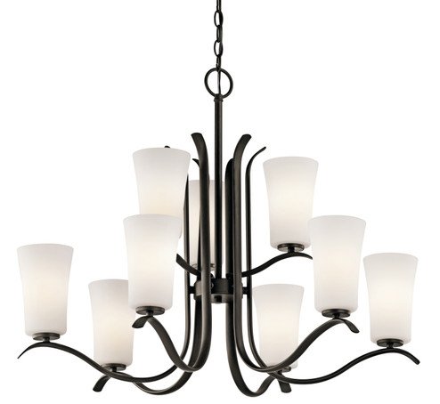 Armida Nine Light Chandelier in Olde Bronze (12|43075OZ)